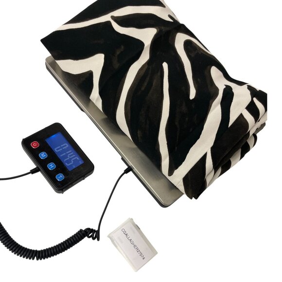 Zara Womens Pants XS Black Zebra Print Pleated Wide Leg Side Zip 8398/054 NWOT - Picture 13 of 13